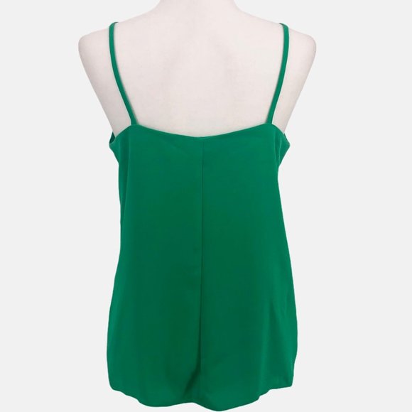 Bar III Sleeveless Draped Ruffle Tank Top - Picture 7 of 13
